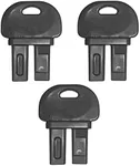 Exterminators Choice - Replacement Bait Box Keys - 3 Pack - Works with Green and Black Exterminators Choice Bait Boxes - Bait Boxes Control Mice and Other Pests