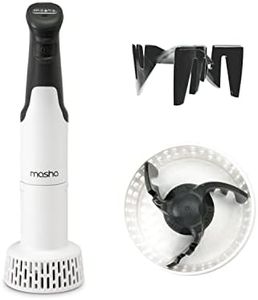 Masha Official Electric Potato Masher Hand Blender 3-in-1 Multi Tool Blends Purees Whisks - Immersion Mixer - Vegetables & Potatoes - Soup Maker