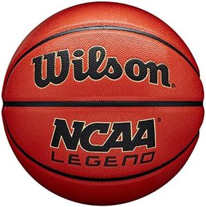 Wilson NCAA Legend Basketball - Size 5 - 27.5", Orange/Black