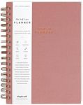 Simple Self The Self-Care Planner by - Best Life Planner for Wellness, Achieving Goals, Health, Happiness - Productivity, Gratitude, Meals, Fitness - Undated Spiral 6-Month (Dusty Rose, Daily)