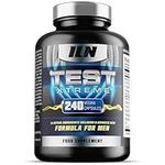 Test Xtreme - Testosterone Supplements for Men with Zinc for Normal Testosterone Levels - Natural and Safe - Zinc and Magnesium Booster (240 Capsules)