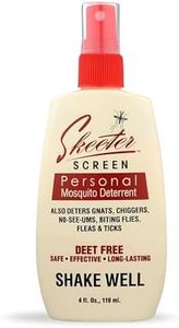 Skeeter Screen 90200 Mosquito Deterrent Spray, 4 oz, Red