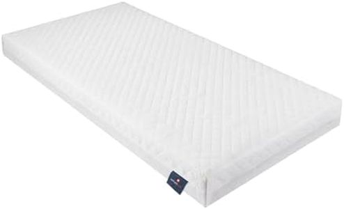 MotherPlus Waterproof Baby Crib Mattress Protector | 100% Cotton, Standard Fitted Crib Sheet | Anti-Allergy Breathable Cover, Fits Any Mattress (120 x 60 cm)