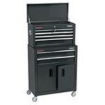 Draper 19572 Black Combined Roller Cabinet and Tool Chest (24”)