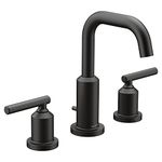 Moen T6142BL Gibson Widespread Bathroom Faucet Trim Kit Matte Black