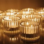 VOHO Clear Tealight Candle Holder S