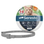 Seresto Cat Flea Collar With Tick Control, 1 Collar