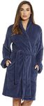 Just Love 6312-Navy-2X Kimono Robe/Bath Robes for Women