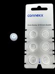 Connexx Accessories Siemens / Rexton Click Domes (6 domes) NEW Blister Pack (8/10mm Double)