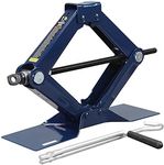 TCE AT10152U Torin Steel Scissor Lift Jack Car Kit, 1.5 Ton (3,000 lb) Capacity, Blue