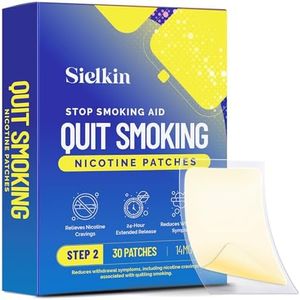Nicotine Patches to Quit Smoking Step 2, 14 mg - Stop Smoking Aid - Each Patch Provides a 24-Hour Nicotine Transdermal System (30 Patches)
