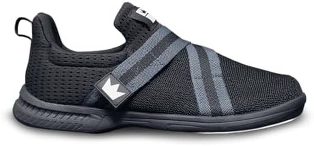 Brunswick Slingshot Mens Bowling Shoes, Black, 11