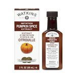 Watkins Imitation Pumpkin Spice Extract, Non-GMO, Kosher, 59 ml, 1 Count