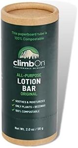 climbOn All Purpose Body Lotion Bar | All Natural Moisturizer for Dry Skin | Made From Plants and Organic Beeswax | Hand Cream for Rock Climbing | Original Scent (2 Oz Tube)