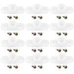 OTOTEC 12PCS Headlight Trimmer Socket Headlamp Clip Kit Replacement Compatible with Discovery 1 & 2 Pre-Facelift OE STC3368 Include 24PCS Screws