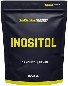 INOSITOL 500g - 50 Servings - Hormones | Brain | PCOS - 100% Pure Myo-Inositol - by Cyborg Sport