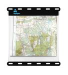 Aquapac Waterproof Map Holder While Outdoors or Hiking - Clear Plastic Case for Kayaking and a Waterproof Bag for Camping Accessories - Large 30x30cm