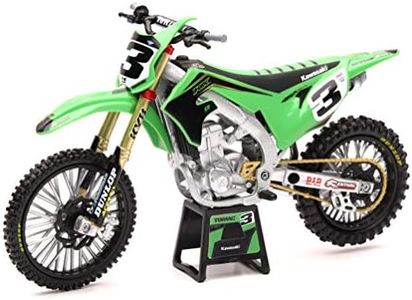 Kawasaki KX 450#3 Eli Tomac Green 1/12 Diecast Motorcycle Model by New Ray 58113