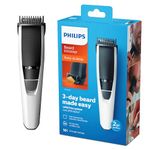 Philips Beard Tri mmer Series 3000 with Lift & Trim PRO system (Model BT3206/13),White/Black, Packaging may vary