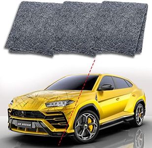 Nano Sparkle Cloth Scratch Remover, 3PCS Nanosparkle Cloth for Car Scratches Easily Repair Car Scratches Paint Residues Water Spots Swirls