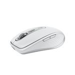 Logitech MX Anywhere 3S Compact Wireless Mouse, Fast Scrolling, 8K DPI Any-Surface Tracking, Quiet Clicks, Programmable Buttons, USB C, Bluetooth, Windows PC, Linux, Chrome, Mac - Pale Grey