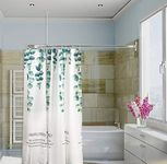 Artiwell L Shaped Shower Curtain Ro