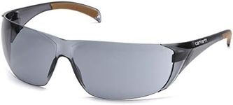 Carhartt Billings Safety Glasses, Gray Temples, Gray Lens