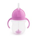 Munchkin Click Lock Weighted Flexi Straw Trainer Cup-7 Oz (Orange)