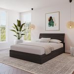 Allure Bedroom Collection -54" Headboard (Ebony) (38.25"H x 55.125"W x 7.25"D)
