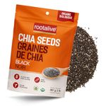 Organic Chia Seeds - Plant Based, Gluten-Free Vegan Protein, with Omega-3 Fatty Acids and Fiber, Perfect for Chia Pudding, Salads and Smoothies, Certified Organic 2 lbs (907 g)