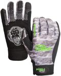 Fish Monkey UPF 50+ No Fray When Cut Fingers. Superior Non Slip Grip, Special Wiring Pads on The Thumb/Index Fingers and Side of The Gloves for Men and Women