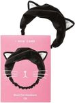 I DEW CARE Face Wash Headband - Black Cat | Spa, Soft, Cute for Makeup, Shower, Teen Girls Stuff, 1 Count