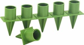 Taper Candle Holder Standard 1" Green 36 Pieces Per Package Candleholder