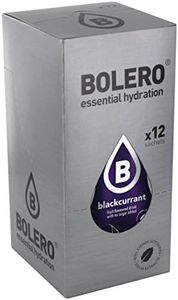 Bolero Blackcurrant Fruit Flavoured Drink Powder 12 Sachets