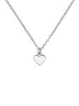 Ted Baker Women's Hara Tiny Heart Pendant Necklace Silver-Tone Plated