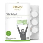 Proven Probiotics Fit for School Chewable Tablets - Pack of 30 White