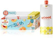 Scoot Frozen Lemonade 12 Pack: Peach Flavor 12-3.25-ounce Shelf-stable Pouches of Peach Flavor Lemonade, Ready to Freeze, Squeeze Into a Slushy, and Enjoy