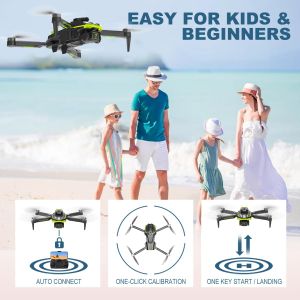 Foldable 4K Camera Drone – HD Video, Compact Design
