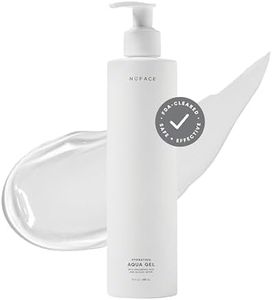 NuFACE Aqua Gel Activator - Microcurrent Conductive Gel & Activator Powered by IonPlex & Hyaluronic Acid to Enhance Results of NuFACE Microcurrent Facial Device - Improves Skin Radiance (10 oz)