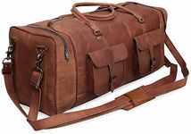 Cuero Leather Duffle Bag for Men & 