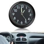 Car Clock for Dashboard,Mini Digital Luminous Car Vent Clocks,Small Stick-On Quartz Clocks for Cars Easy to Read Time,Car Dashboard Clocks Watch for Automotive Boat Bike Home Office Decoration