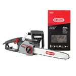 Oregon CS1400 Electric Chainsaw with 16-Inch (40 cm) Guide Bar and Duracut Saw Chain with Replacement Chain