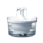 Zeus Fresh & Clear Dog Drinking Fountain with Waterfall Spout