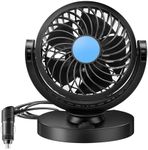 Aceshop Car Fan 12V Auto Car Coolin