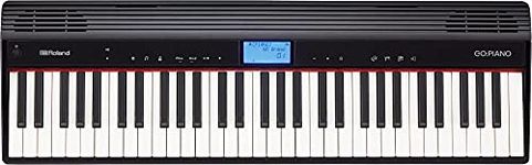 Roland Go:Piano Go-61P Digital Piano, Wireless Smartphone Connection, Black