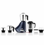 Butterfly Smart Plus 750W Mixer Grinder with 5 Jars | Multipurpose Jars - 3 Stainless Steel & 1 PC Juicer Jar | Grind & Store Jar | Heavy Duty Motor | 2 Years Manufacturer Warranty | Ink Blue
