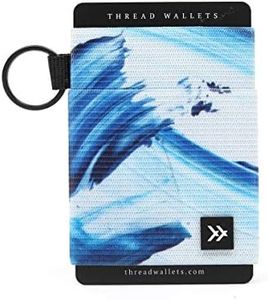 Slim Minimalist Elastic Wallet for Men & Women | Small Credit Card Holder for Front Pocket