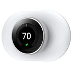 Wall Plate for Google Nest Thermostat 1st/2nd/3rd, Nest Thermostat Trim Kit for walls to cover defects