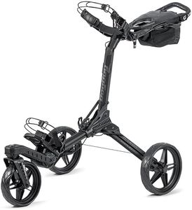 Bag Boy Nitron Swivel Golf Push Cart, Black/Slate