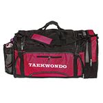 Karate Taekwondo Sparring Gears Sports Duffle Bag (RED/Black)